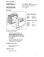 Предварительный просмотр 11 страницы Baumatic BO600BL SS User Manual