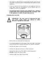 Предварительный просмотр 18 страницы Baumatic BO610.5SS Instruction Manual