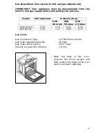 Предварительный просмотр 27 страницы Baumatic BO610.5SS Instruction Manual