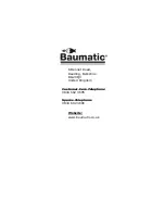 Предварительный просмотр 33 страницы Baumatic BO610.5SS Instruction Manual