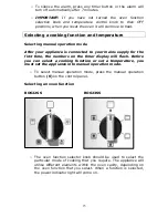 Предварительный просмотр 15 страницы Baumatic BO622SS Instruction Manual