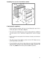 Предварительный просмотр 32 страницы Baumatic BO720SS User Manual