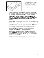 Предварительный просмотр 27 страницы Baumatic BO788SS User Manual