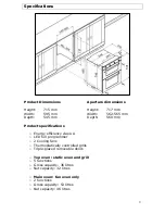 Предварительный просмотр 9 страницы Baumatic BO796BL Instruction Manual