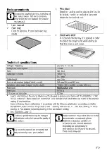 Preview for 9 page of Baumatic BO7C User Manual