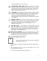 Предварительный просмотр 17 страницы Baumatic BO910SS User Manual