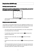 Предварительный просмотр 16 страницы Baumatic BOS65MS User Manual