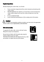 Предварительный просмотр 25 страницы Baumatic BOS65MS User Manual