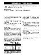 Предварительный просмотр 4 страницы Baumatic BP64S Instructions For The Installation And Use