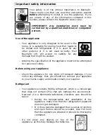 Preview for 5 page of Baumatic BR11.5 Instruction Manual