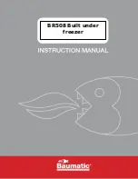 Предварительный просмотр 1 страницы Baumatic BR508 Instruction Manual