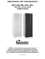 Preview for 2 page of Baumatic BRCF1860-BGL Instruction Manual