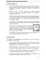 Preview for 11 page of Baumatic BRCF1860-BGL Instruction Manual