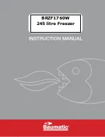 Baumatic BRZF1760W Instruction Manual предпросмотр