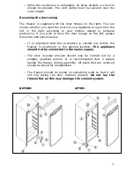 Предварительный просмотр 17 страницы Baumatic BRZF1760W Instruction Manual