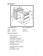 Предварительный просмотр 8 страницы Baumatic BSD67MS Instruction Manual