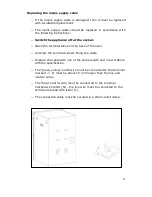 Предварительный просмотр 27 страницы Baumatic BSD67MS Instruction Manual