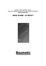 Preview for 2 page of Baumatic BSIH32-ANZ Instruction Manual