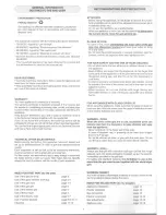 Предварительный просмотр 3 страницы Baumatic BT2280SS User And Installation Instructions Manual