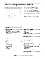 Preview for 2 page of Baumatic BT2355SS User Manual