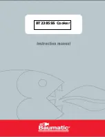 Предварительный просмотр 1 страницы Baumatic BT2385SS Instruction Manual