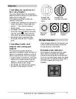 Предварительный просмотр 11 страницы Baumatic BT2385SS Instruction Manual