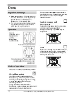 Предварительный просмотр 12 страницы Baumatic BT2385SS Instruction Manual