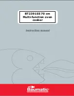 Предварительный просмотр 1 страницы Baumatic BT2391SS User Manual