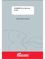 Baumatic BT2396SS Instruction Manual preview