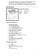 Предварительный просмотр 9 страницы Baumatic BT2431SS User Manual