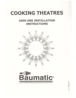 Baumatic BT2460 User And Installation Instructions Manual preview