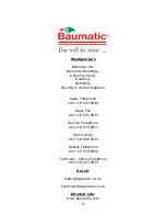 Preview for 49 page of Baumatic BT3060SS User Manual