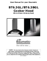 Preview for 2 page of Baumatic BT6.3BGL User Manual