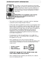 Preview for 5 page of Baumatic BT6.3BGL User Manual