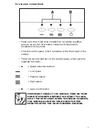 Предварительный просмотр 9 страницы Baumatic BT6.3BGL User Manual