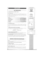 Предварительный просмотр 5 страницы Baumatic BT63SSA Manual