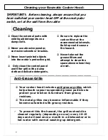 Preview for 10 page of Baumatic BT85GL User Manual