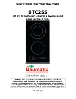 Preview for 2 page of Baumatic BTC2SS User Manual