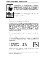 Предварительный просмотр 5 страницы Baumatic BTI975GL Instruction Manual