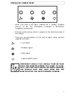 Предварительный просмотр 9 страницы Baumatic BTI975GL Instruction Manual