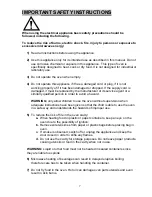 Предварительный просмотр 7 страницы Baumatic BTM23.2M Instruction Manual