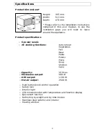 Preview for 9 page of Baumatic BTM25.5SS Instruction Manual