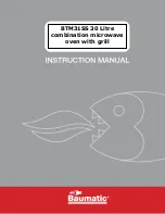 Предварительный просмотр 1 страницы Baumatic BTM31SS Instruction Manual