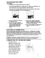 Предварительный просмотр 35 страницы Baumatic BTWM4 Instruction Manual