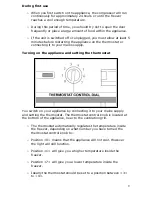 Предварительный просмотр 9 страницы Baumatic BV13A User Manual