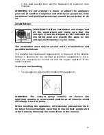 Preview for 25 page of Baumatic BVP460SS User Manual