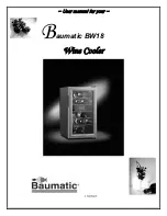 Preview for 2 page of Baumatic BW18 User Manual