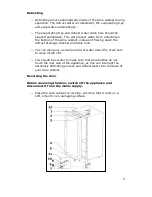 Предварительный просмотр 17 страницы Baumatic BW38BL Instruction Manual