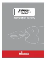 Preview for 1 page of Baumatic BWC1215SS Instruction Manual