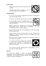 Предварительный просмотр 7 страницы Baumatic BWC150SS-AUS Instruction Manual